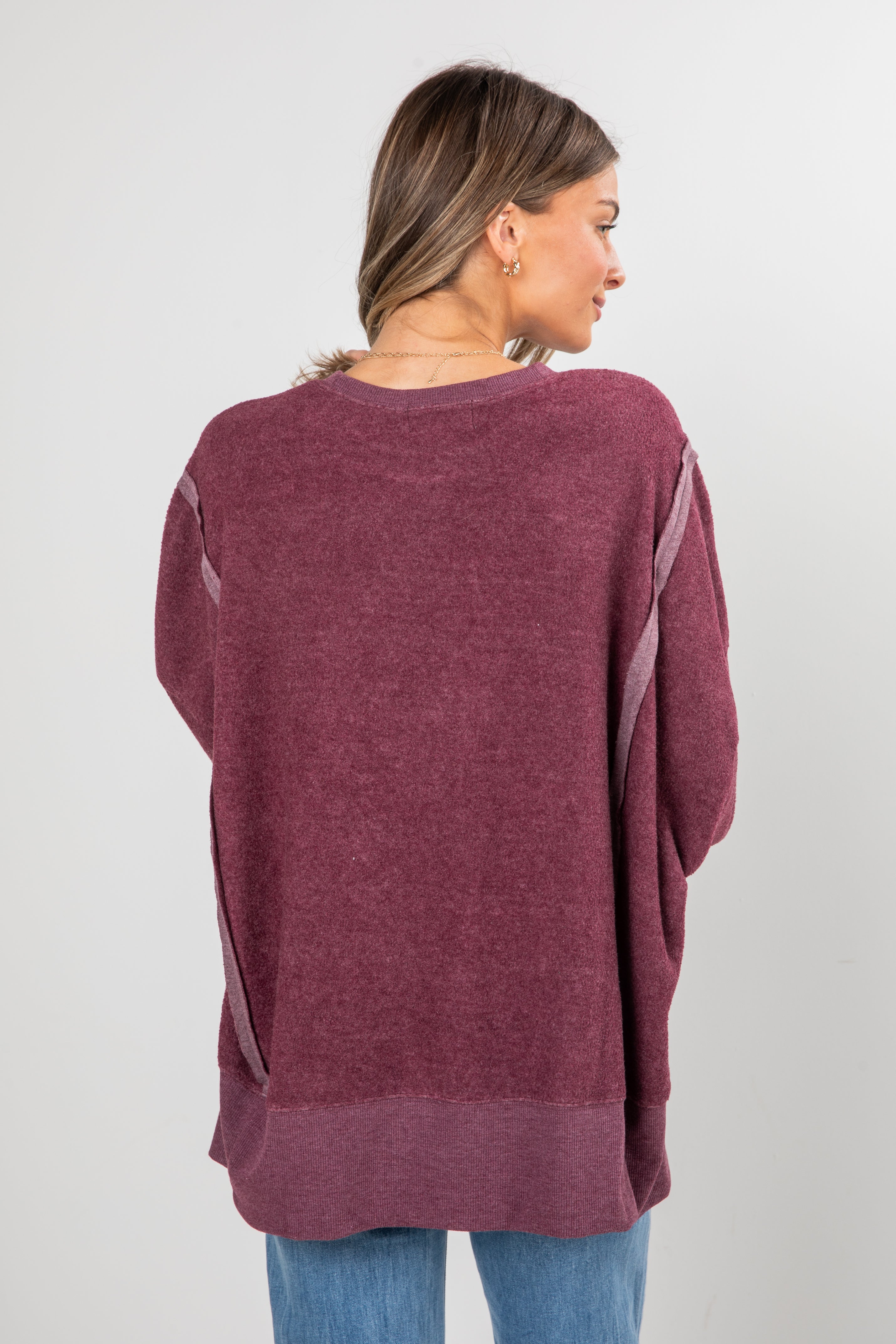Snuggly Touch Soft Knit Oversized Pullover - DOORBUSTER