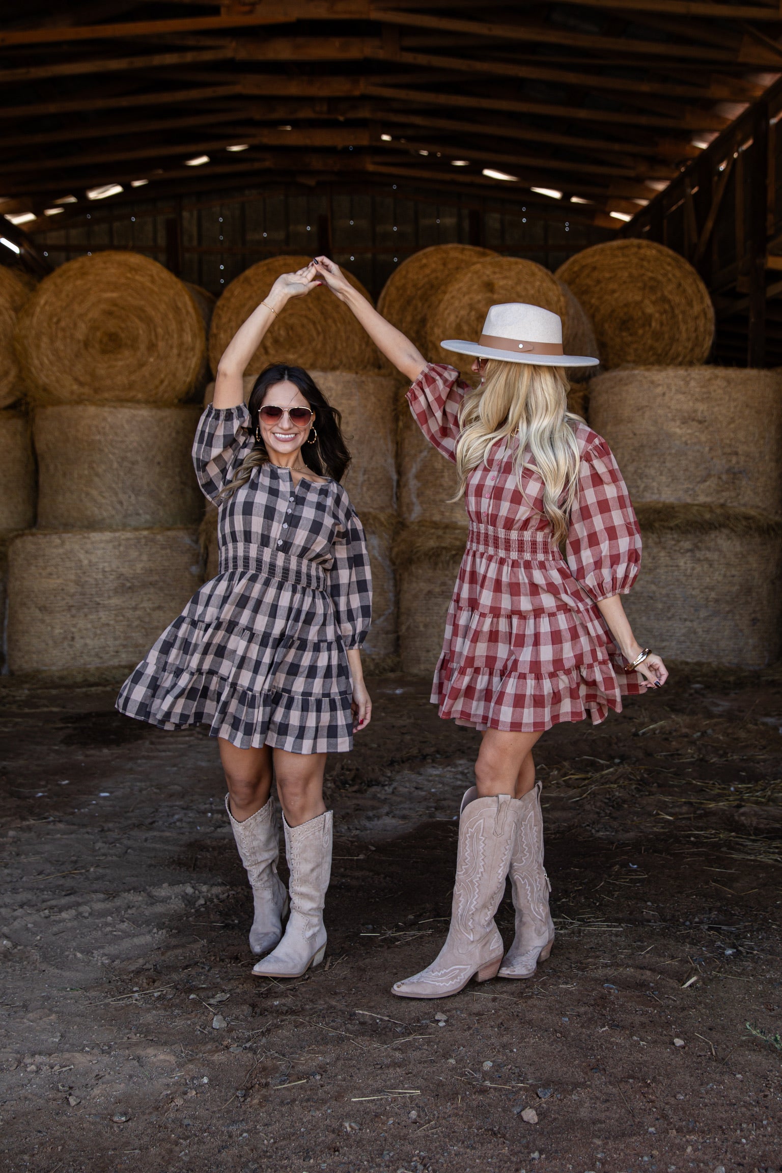 Don't Think Twice Plaid Mini Dress