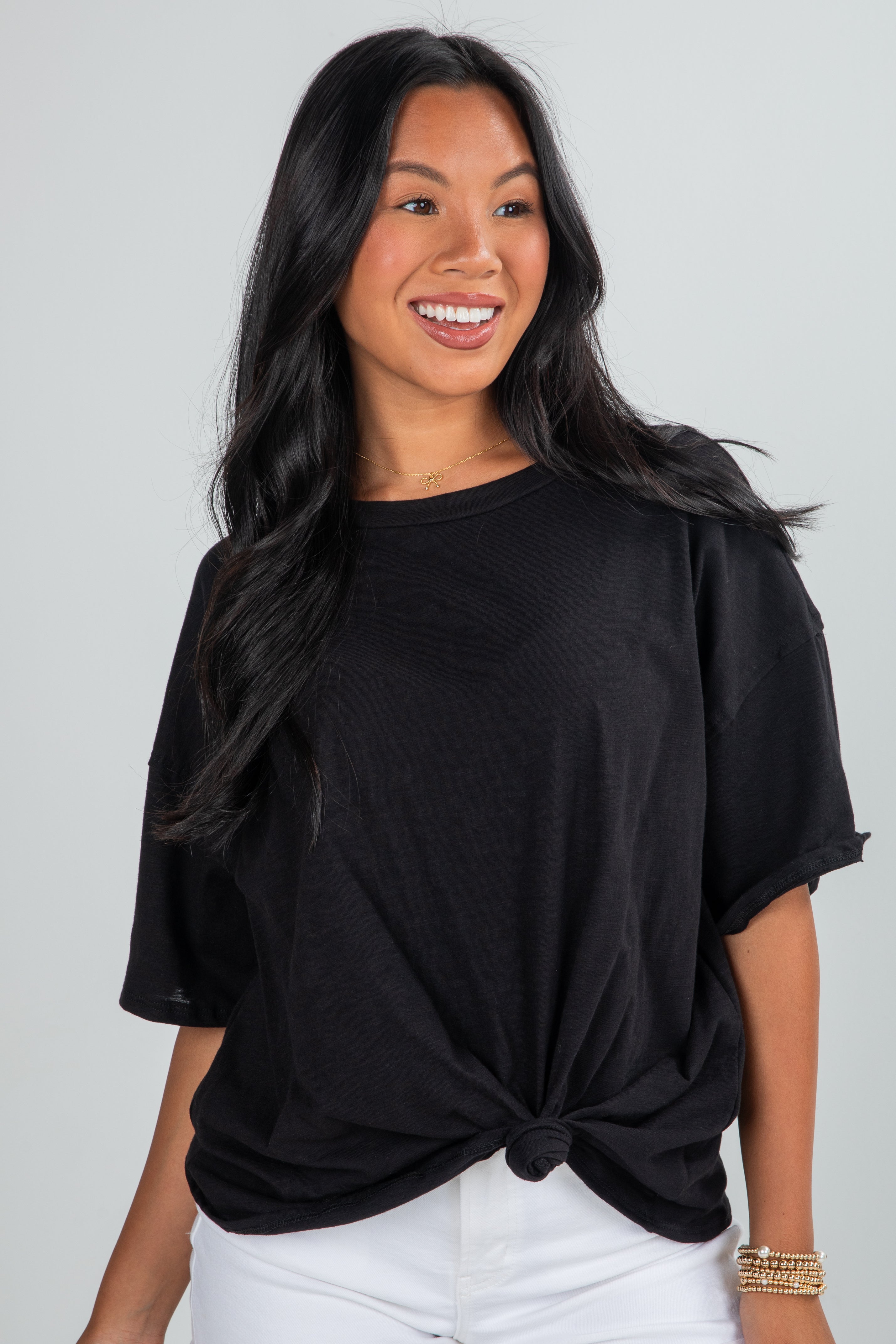 Abigail Everyday Short Sleeve Tee - DU DEAL