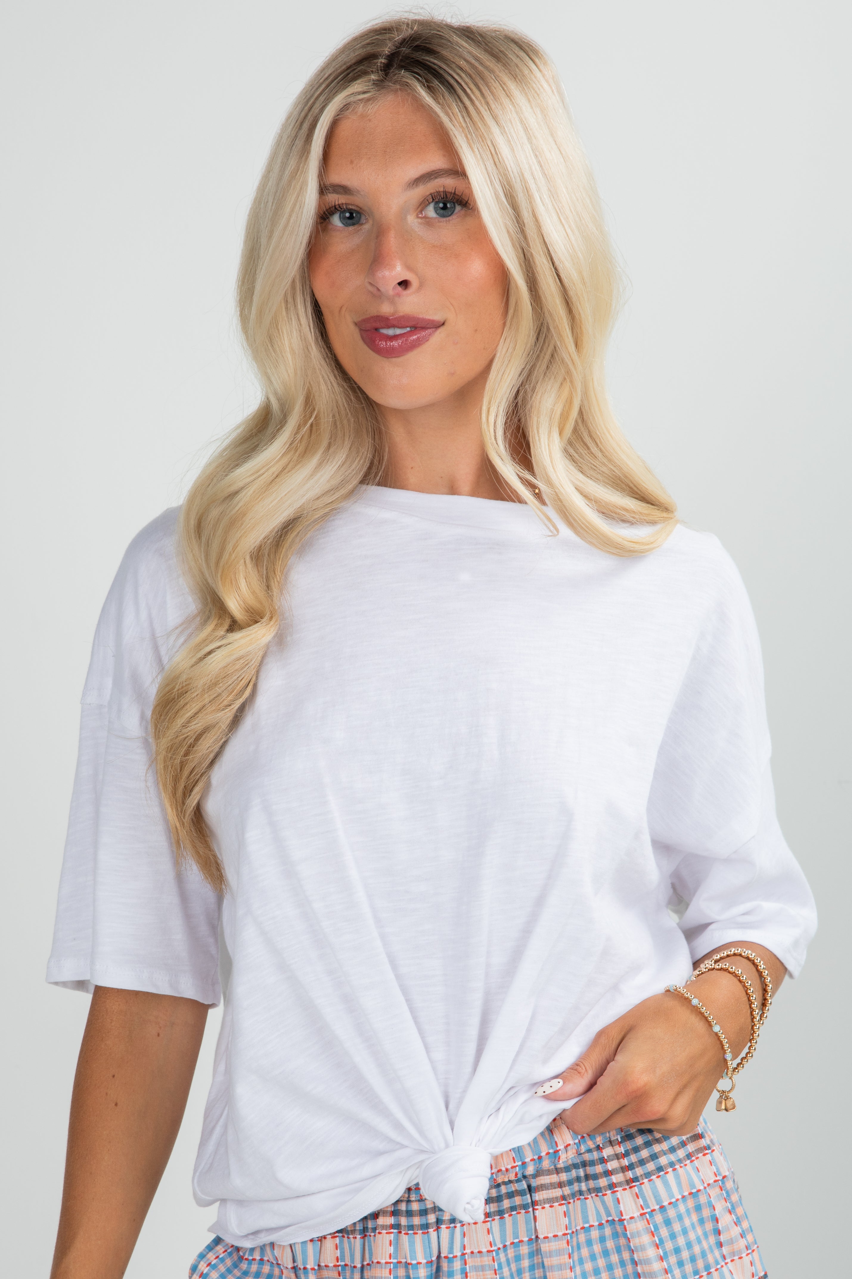 Abigail Everyday Short Sleeve Tee - DU DEAL