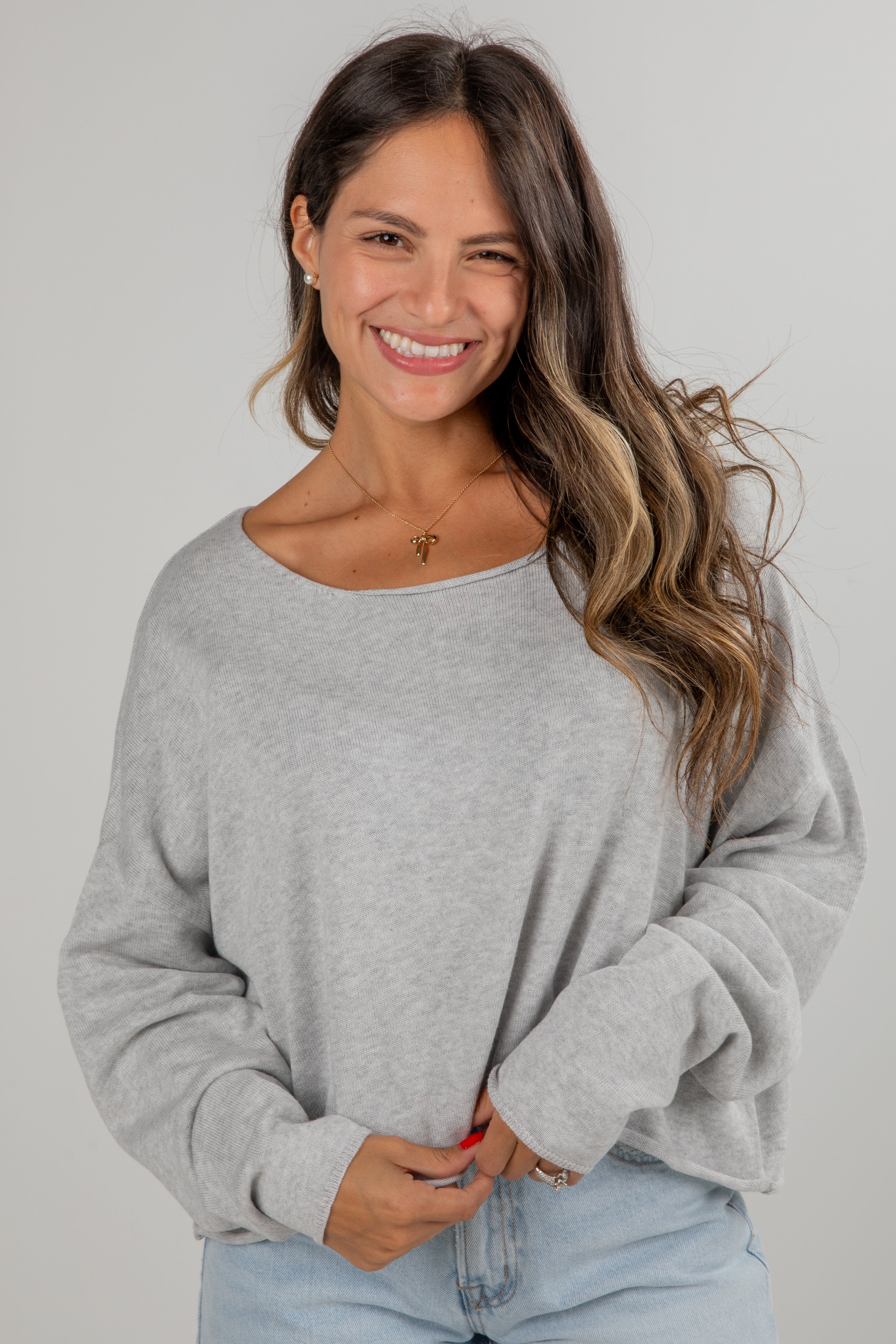 Chase The Feelings Lightweight Knit Top
