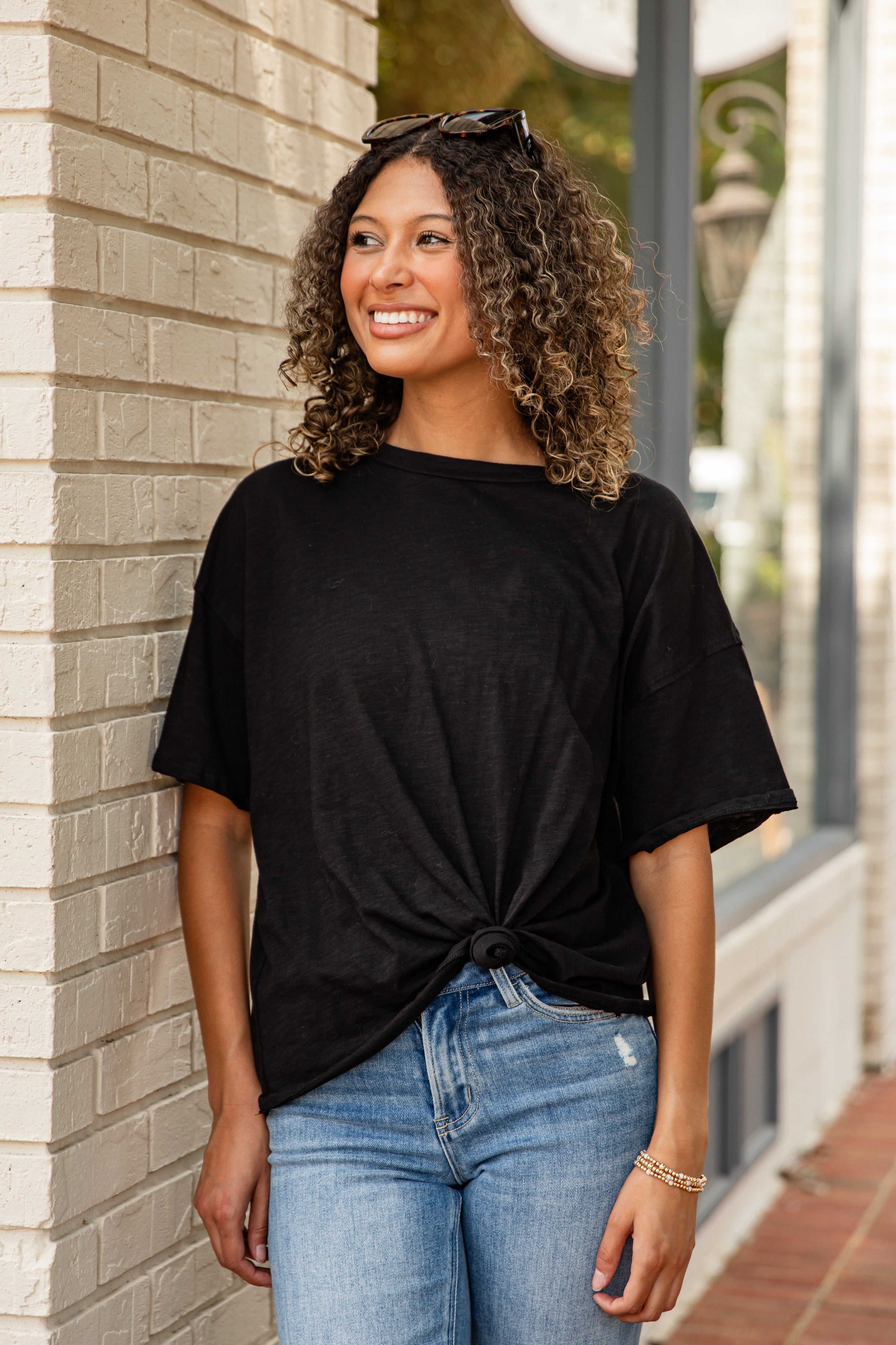 Abigail Everyday Short Sleeve Tee - DU DEAL