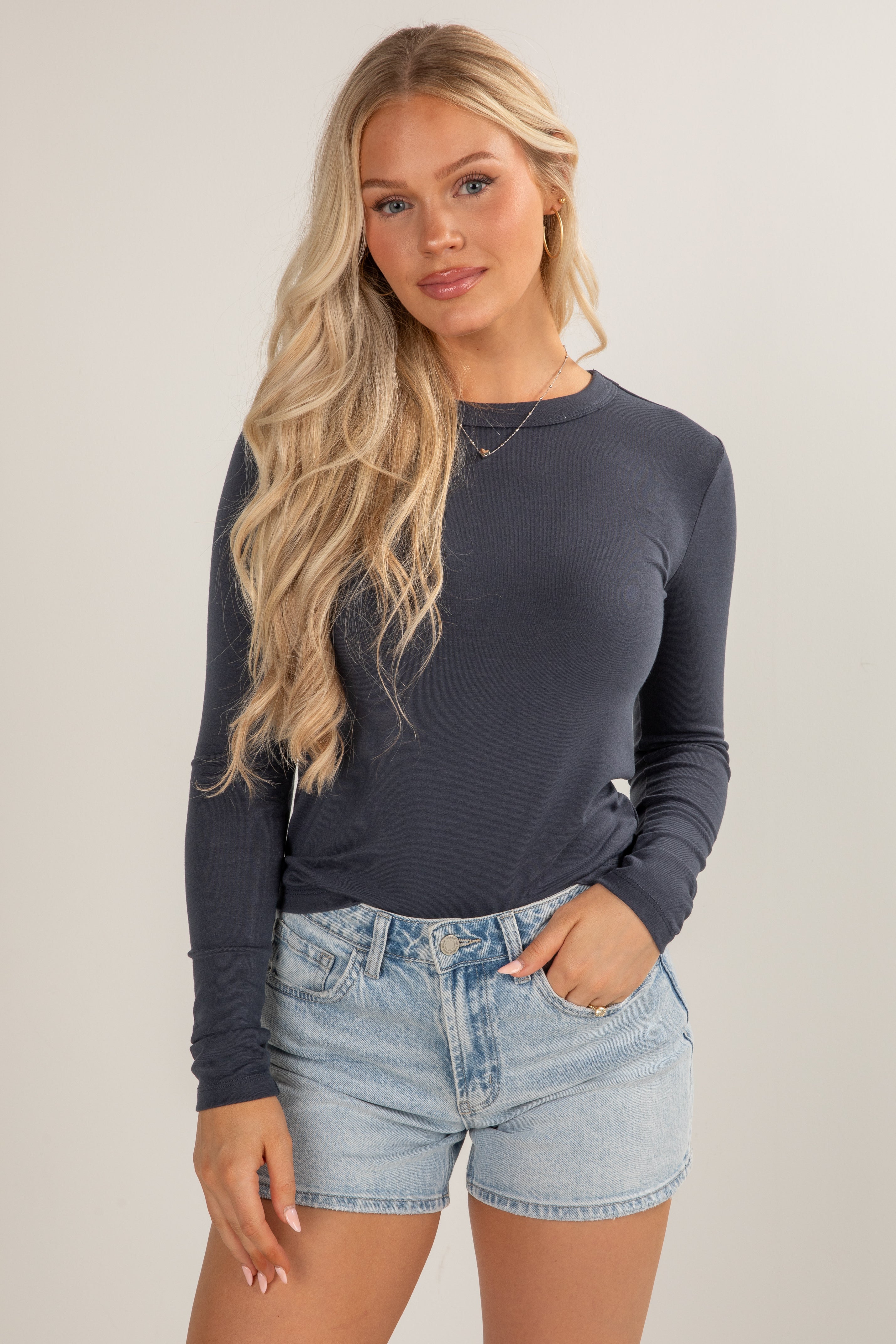 Maria Everyday Long Sleeve Top - DU DEAL