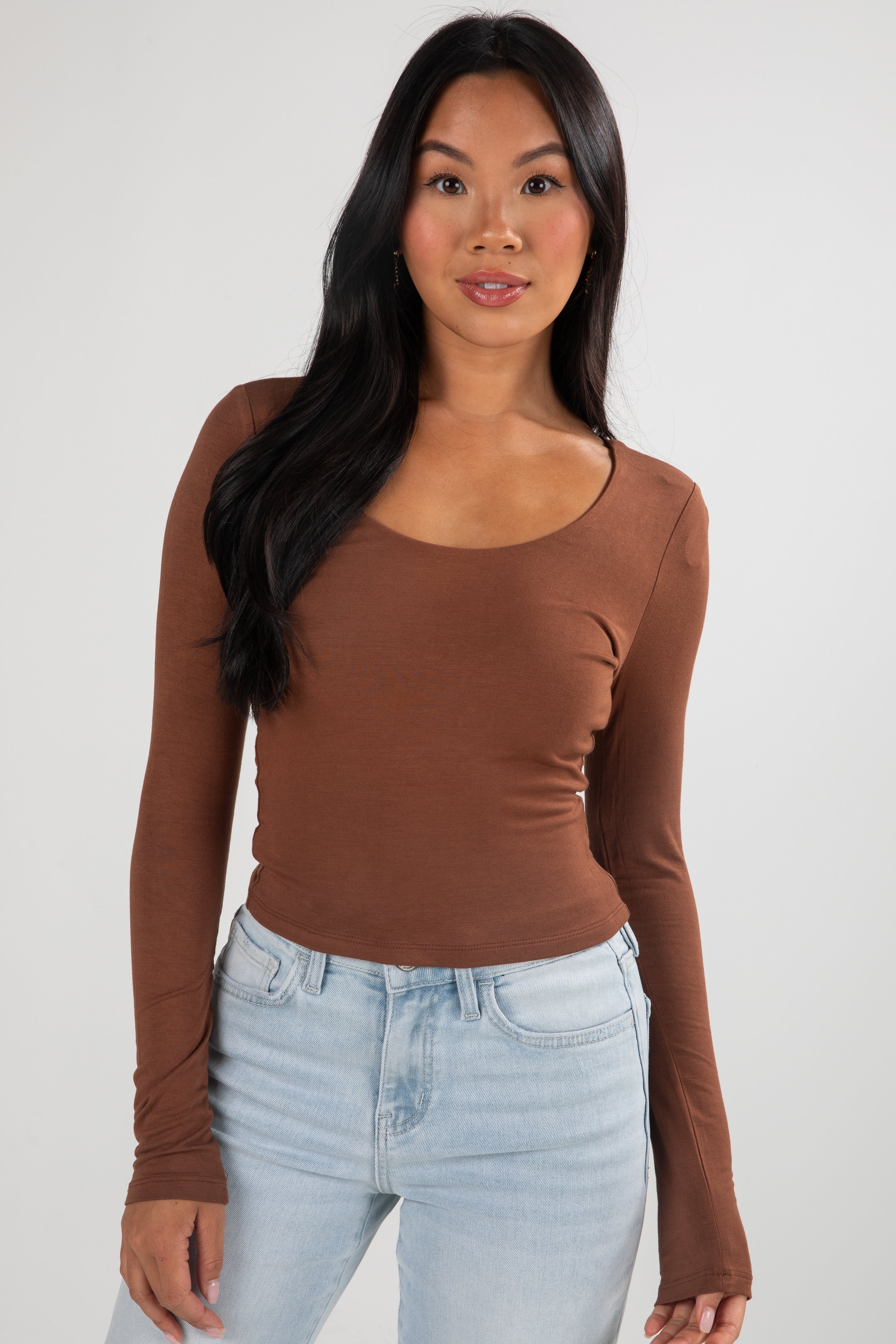 Riley Everyday Scoop Neck Top