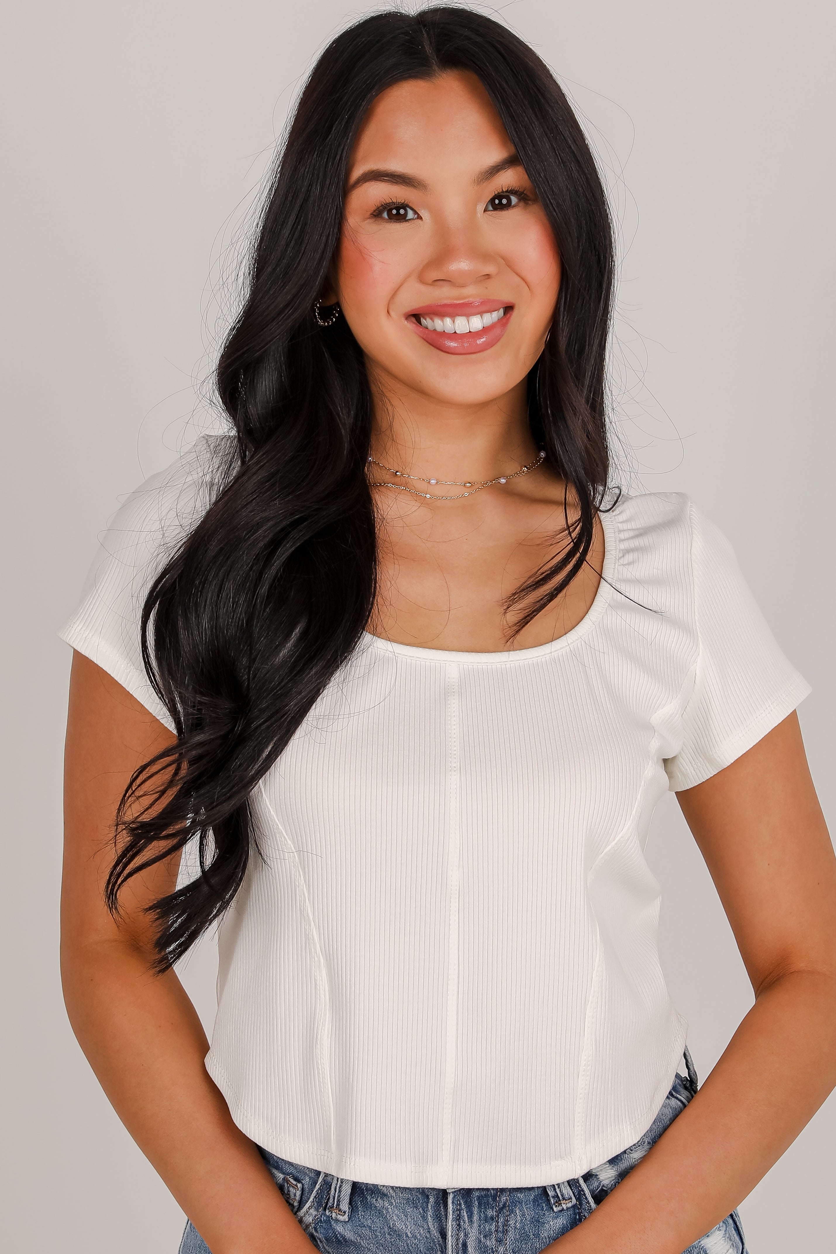 Ella Everyday Ribbed Top