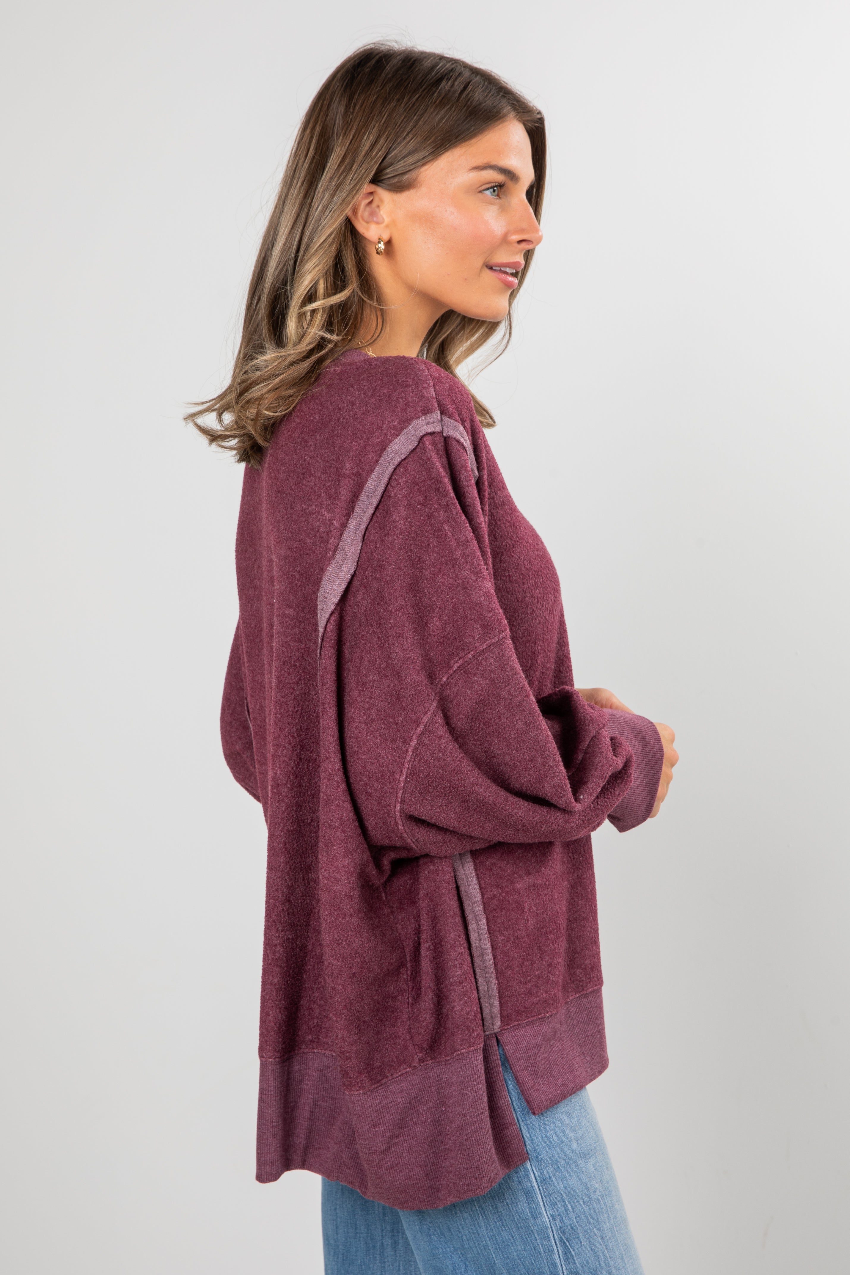 Snuggly Touch Soft Knit Oversized Pullover - DOORBUSTER