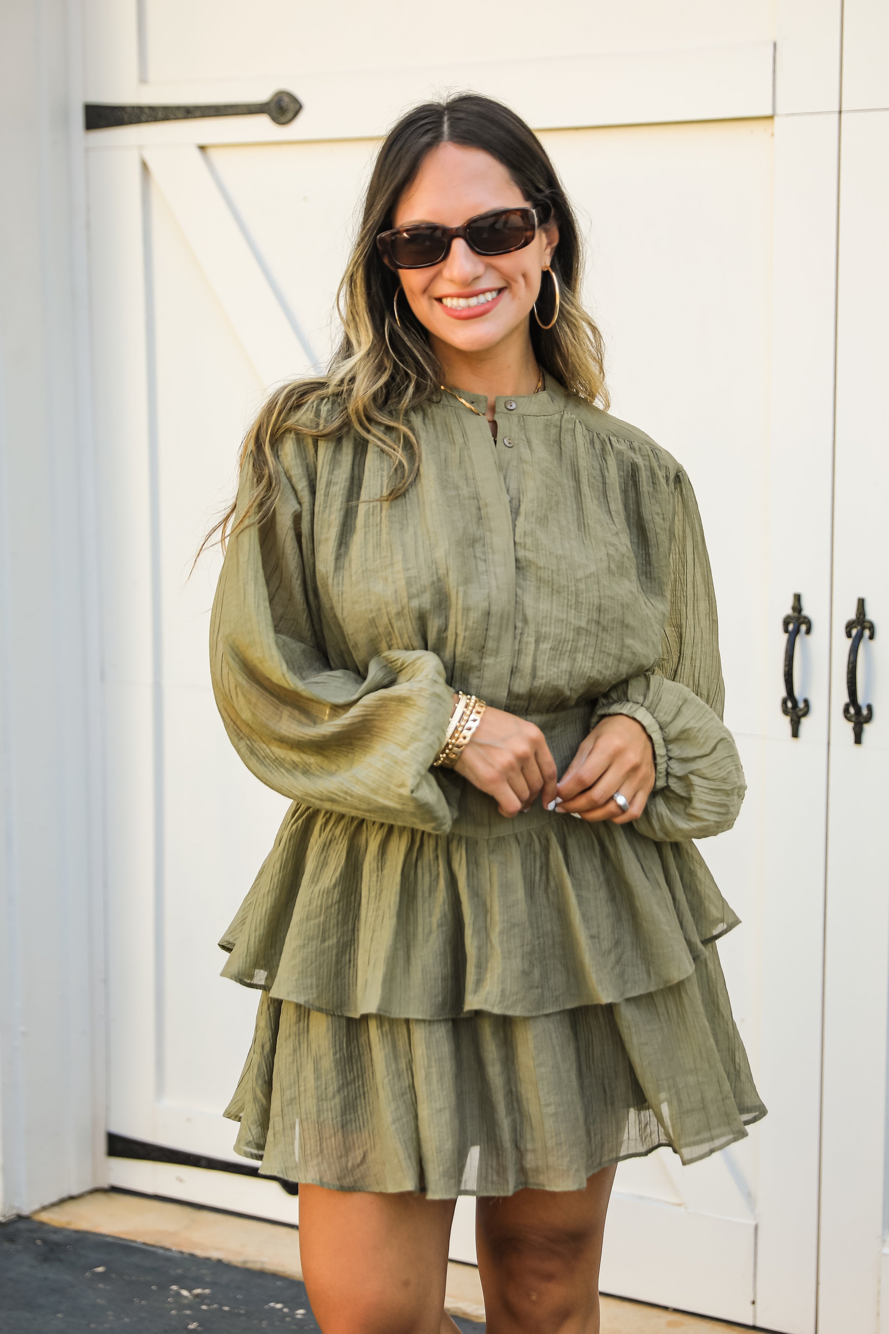 Choose Yourself Olive Mini Dress