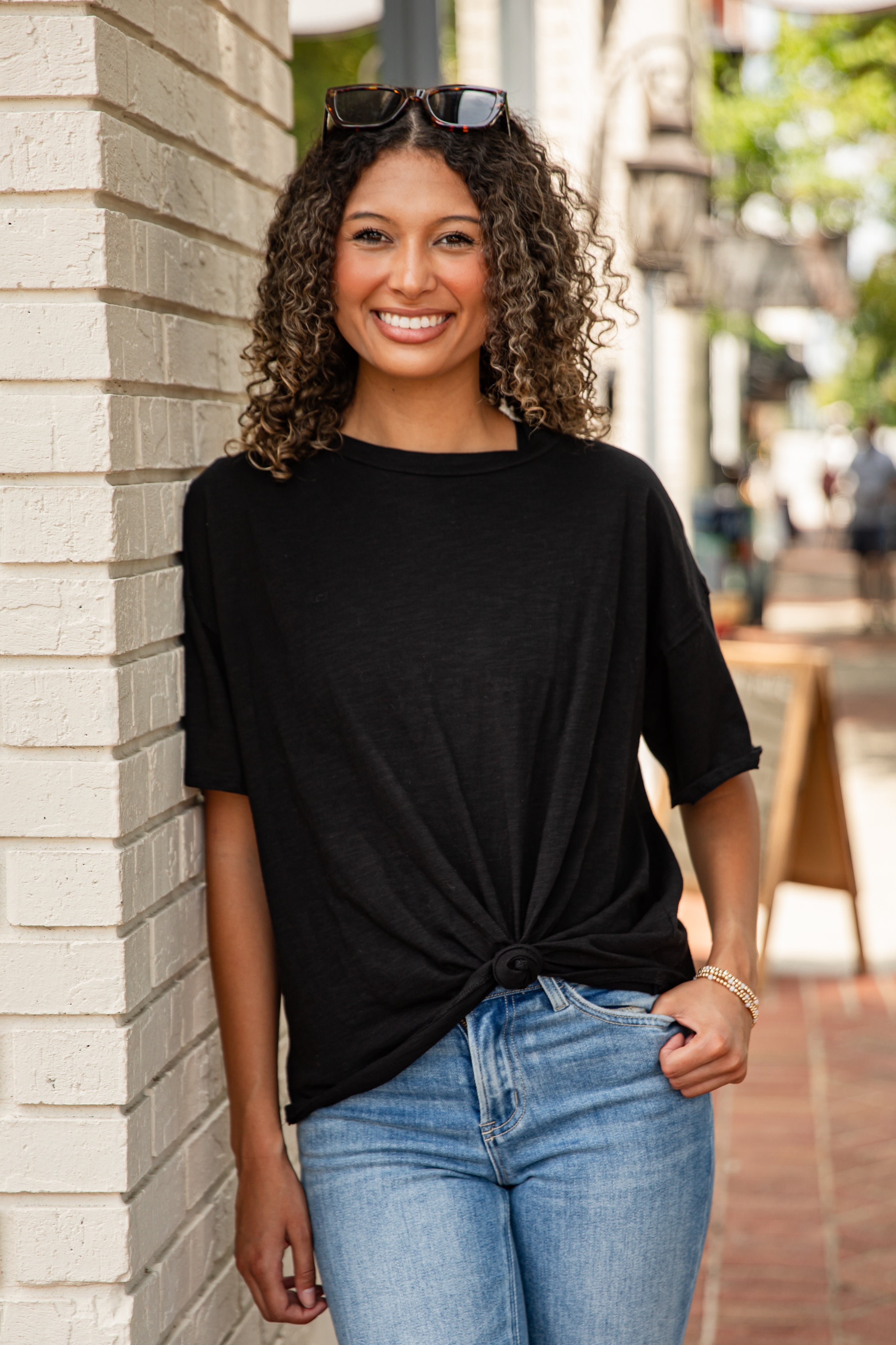 Abigail Everyday Short Sleeve Tee - DU DEAL