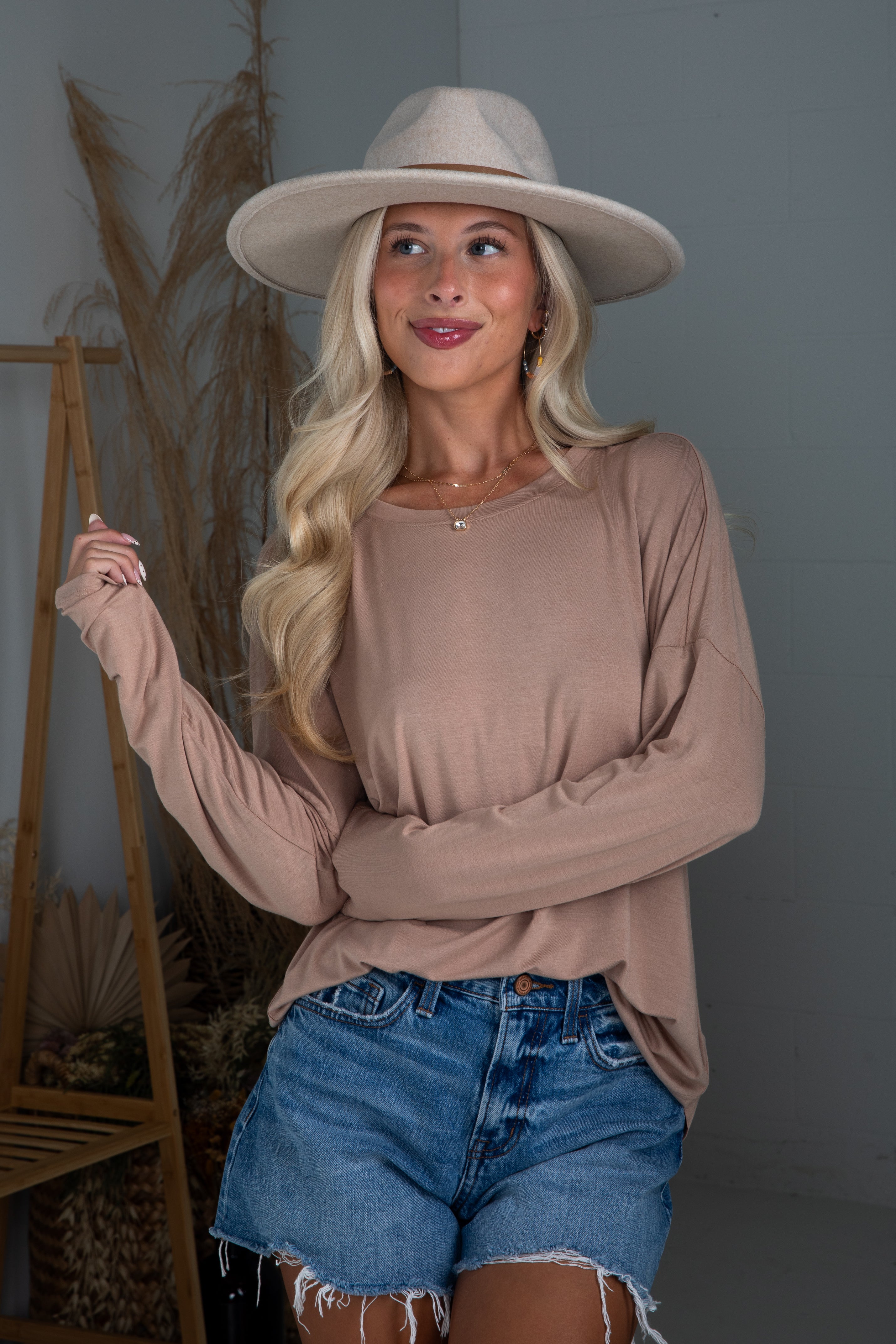 Brittany Everyday Oversized Top - DU DEAL