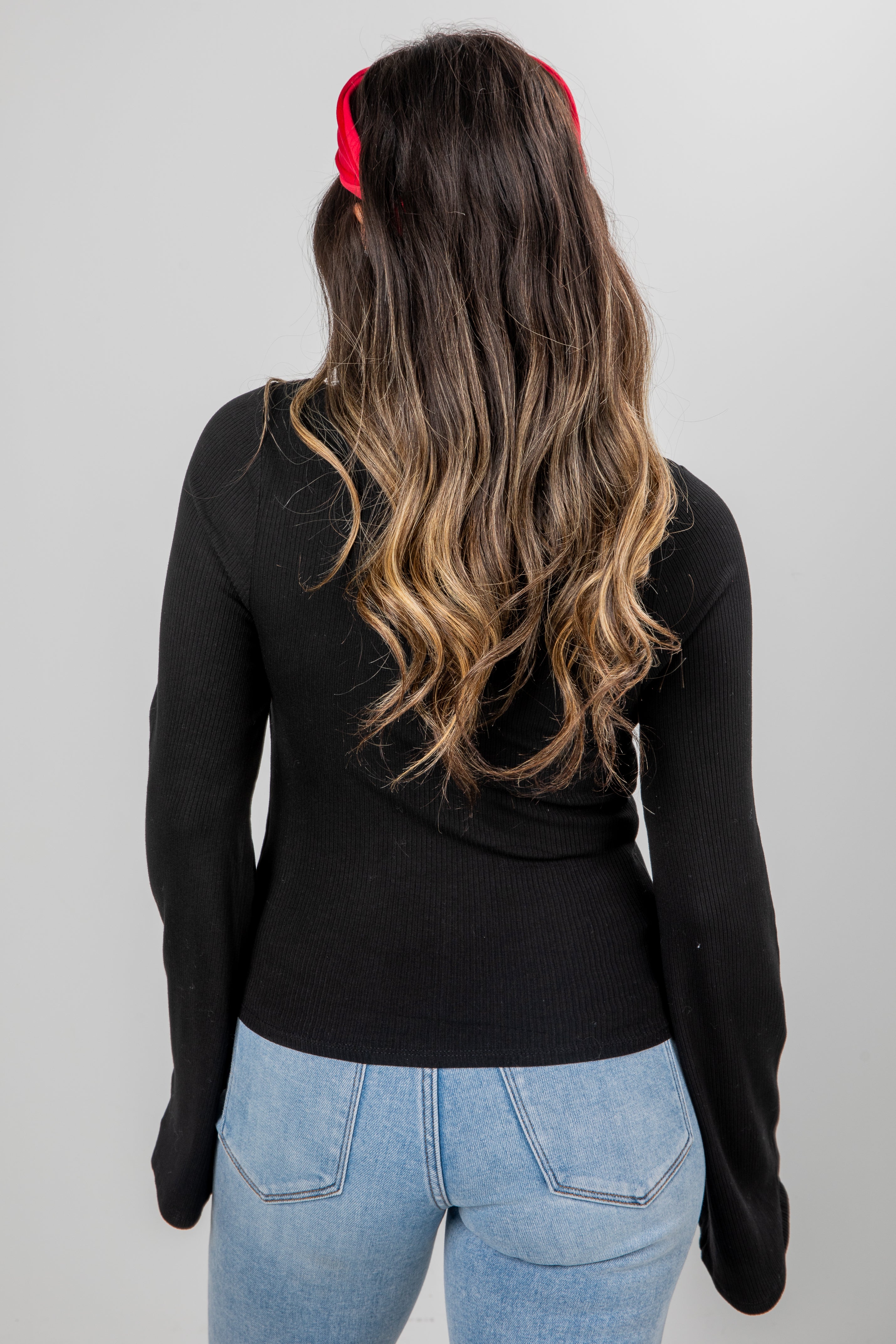 Noelle Everyday Ribbed Knit Top - DOORBUSTER